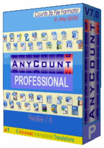 AnyCount 7.0 Professional - Corporate License (Site) screenshot