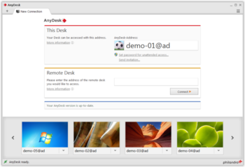 AnyDesk screenshot