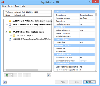 AnyFileBackup FTP screenshot 11