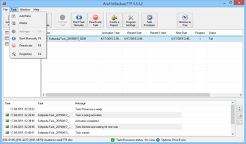 AnyFileBackup FTP screenshot 14