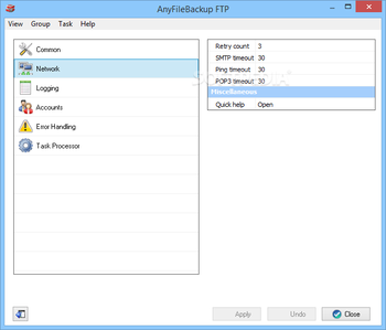 AnyFileBackup FTP screenshot 17