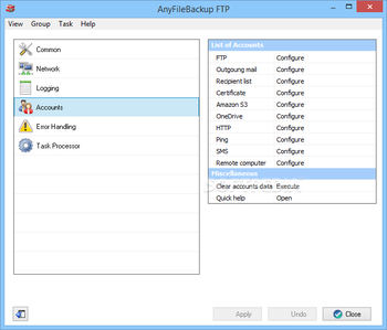 AnyFileBackup FTP screenshot 19