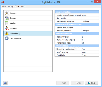 AnyFileBackup FTP screenshot 20