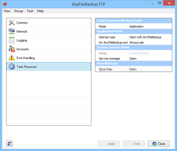 AnyFileBackup FTP screenshot 21