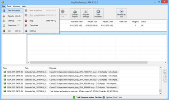 AnyFileBackup LAN screenshot 11