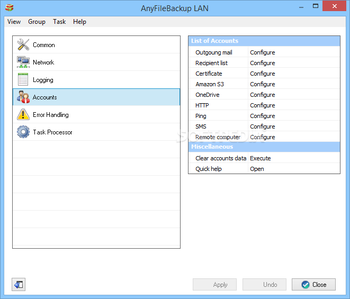 AnyFileBackup LAN screenshot 17