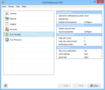 AnyFileBackup LAN screenshot 18