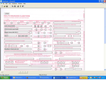 AnyForm Form Software screenshot