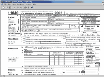 AnyForm Form Software screenshot 3