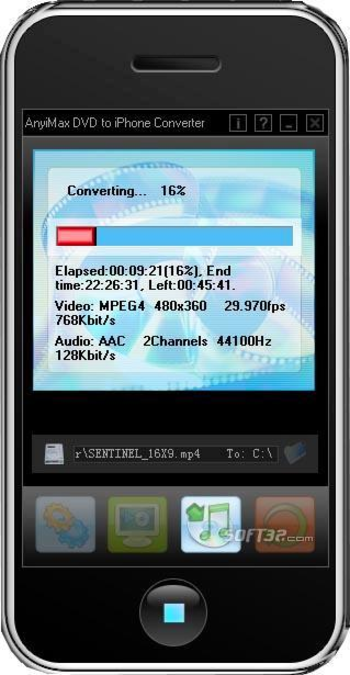 AnyiMax DVD to iPhone Converter screenshot 2