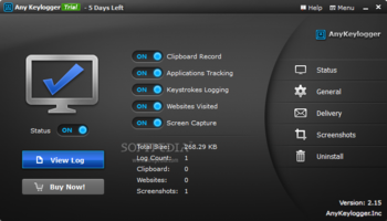 AnyKeylogger screenshot