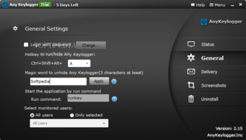 AnyKeylogger screenshot 2