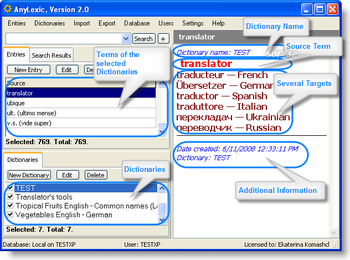 AnyLexic: Terminology Management screenshot 2