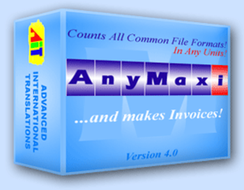 AnyMaxi Text Count Software with Invoice screenshot 2