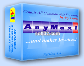 AnyMaxi Text Count Software with Invoice screenshot 3