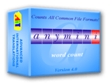 AnyMini W: Word Count Program screenshot