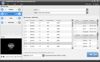 AnyMP4 Blu-ray Copy Platinum screenshot 2