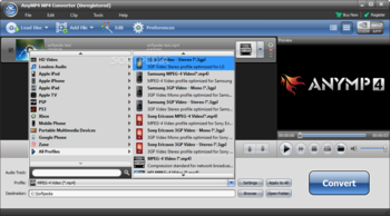 AnyMP4 MP4 Converter screenshot 2