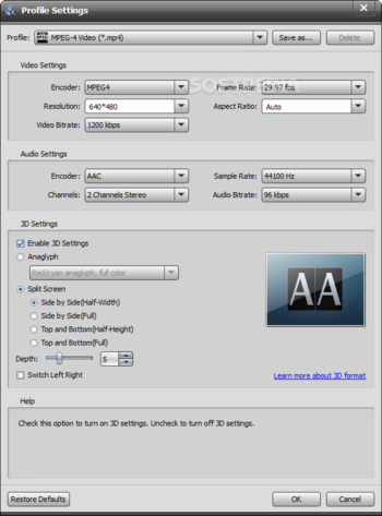 AnyMP4 Video Converter screenshot 10