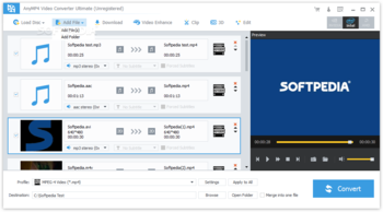 AnyMP4 Video Converter Ultimate screenshot 3