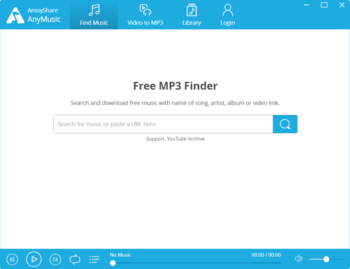 AnyMusic MP3 Downloader for Windows screenshot