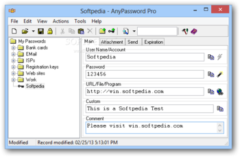 AnyPassword Pro screenshot