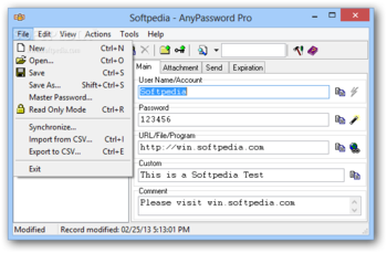 AnyPassword Pro screenshot 2