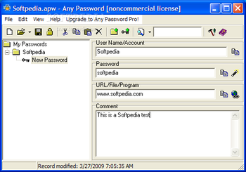 AnyPassword screenshot