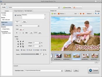 AnyPic Image Resizer Pro screenshot