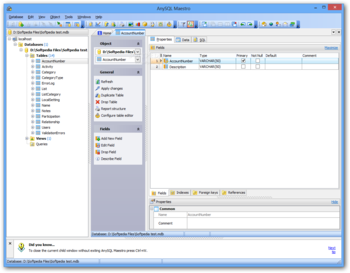 AnySQL Maestro screenshot