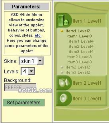 Anything3D Glide Menu screenshot 2