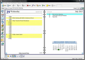 AnyTime Organizer Deluxe screenshot 2