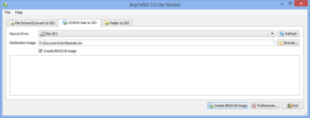 AnyToISO screenshot 2