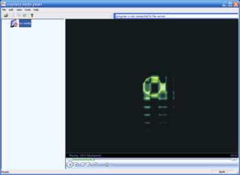 Anywhere Media Player screenshot