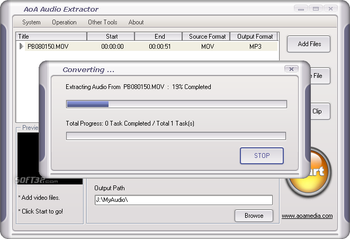 AoA Audio Extractor screenshot 3