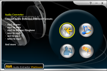 AoA Audio Extractor Platinum screenshot