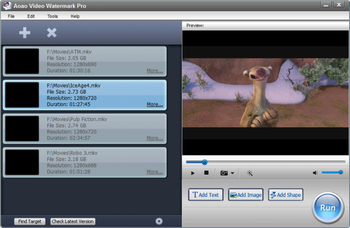 Aoao Video Watermark Pro screenshot
