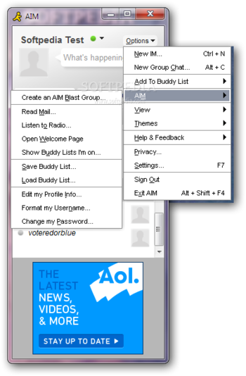 AOL Instant Messenger (AIM) screenshot 2