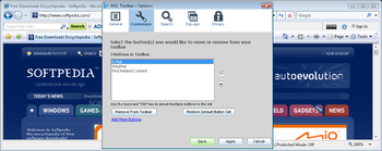AOL Toolbar for IE screenshot 3