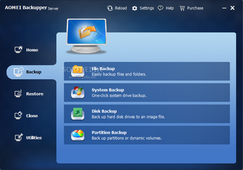 AOMEI Backupper Server screenshot 2