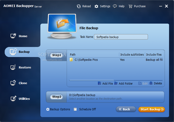 AOMEI Backupper Server screenshot 3