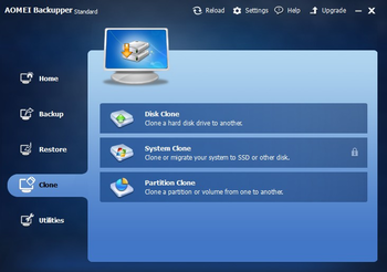 AOMEI Backupper Standard 2.8 screenshot 2