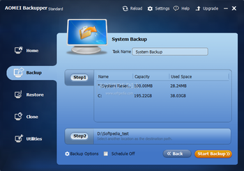 AOMEI Backupper Standard screenshot 2