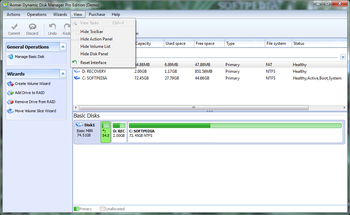 Aomei Dynamic Disk Manager Pro Edition screenshot 5