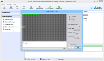 Aomei Partition Assistant Lite Edition screenshot 3