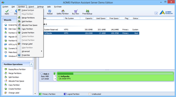 AOMEI Partition Assistant Server Edition screenshot 3