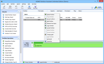 AOMEI Partition Assistant Technician Edition screenshot 2