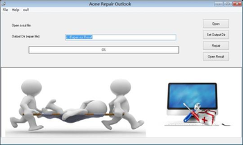 Aone Repair Outlook screenshot