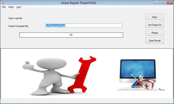 Aone Repair PowerPoint screenshot
