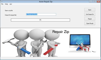Aone Repair Zip screenshot